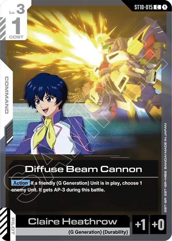 Diffuse Beam Cannon