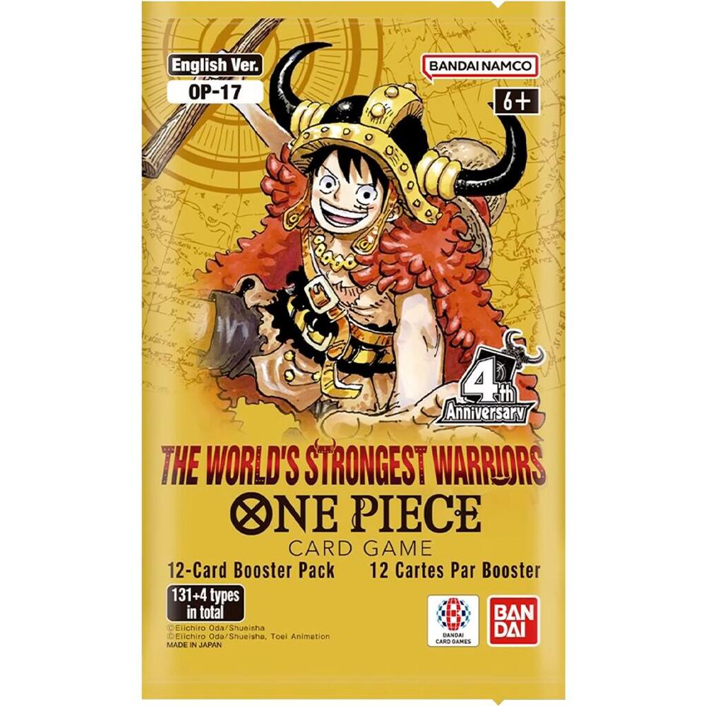 One Piece Card Game - The World's Strongest Warriors - Booster Pack (Maximum 6 packs per client)