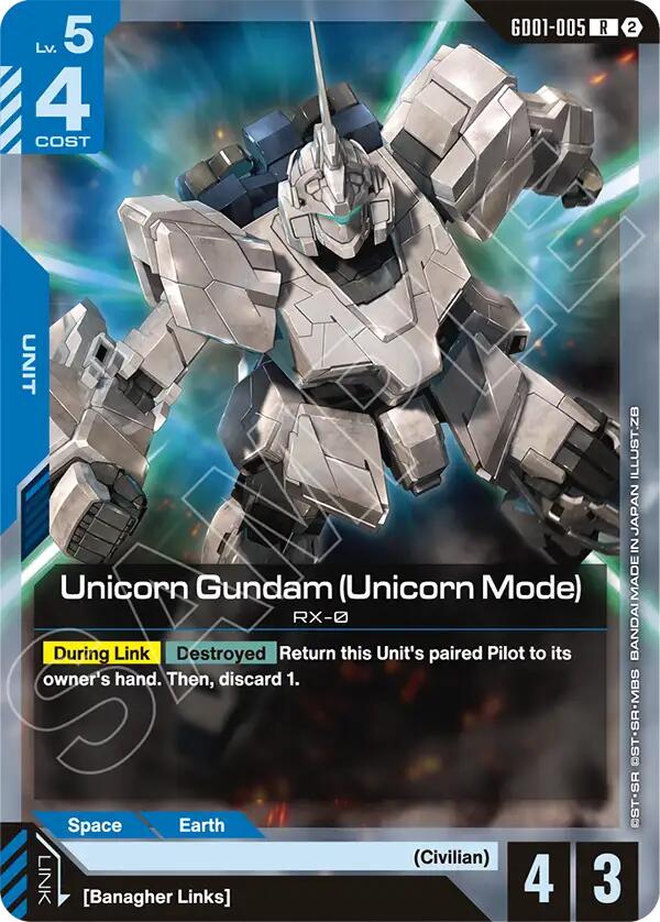Unicorn Gundam (Unicorn Mode)