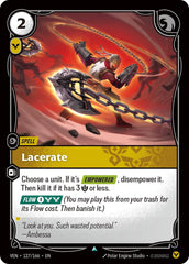 Lacerate