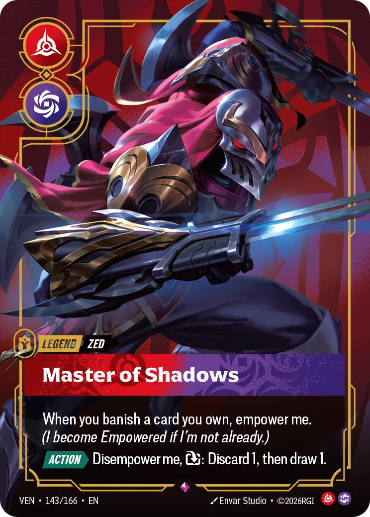 Riftbound: League Of Legends TCG - Vendetta - Mini Precon - Zed