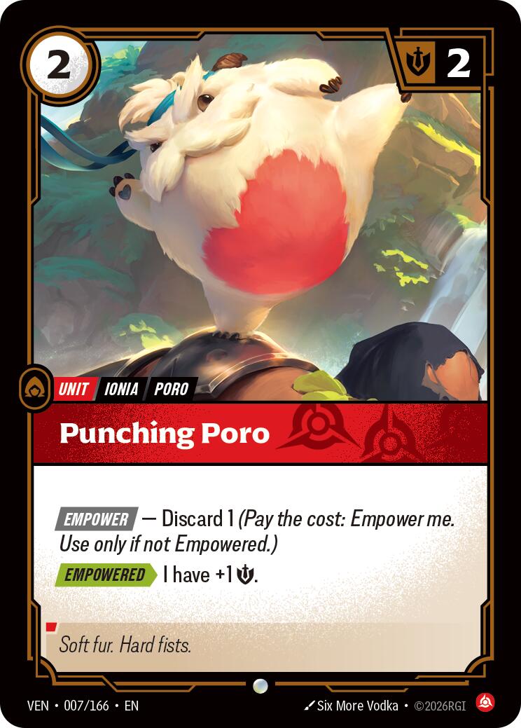 Punching Poro