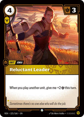 Reluctant Leader