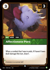 Affectionate Poro