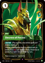Decree of Focus