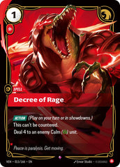 Decree of Rage