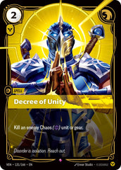 Decree of Unity