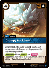 Grumpy Rockbear