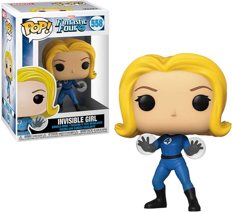 Funko POP! Marvel: Fantastic Four - Invisible Girl