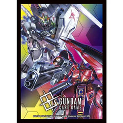 Gundam CG Official Card Sleeves 02 - Nu Gundam / Sazabi - [Pre-Order]