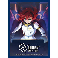 Gundam CG Official Card Sleeves 02 - Suletta Mercury - [Pre-Order]