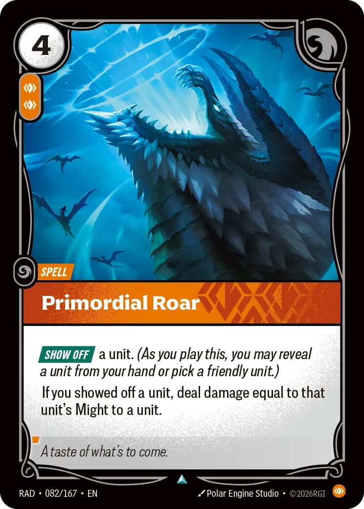 Primordial Roar