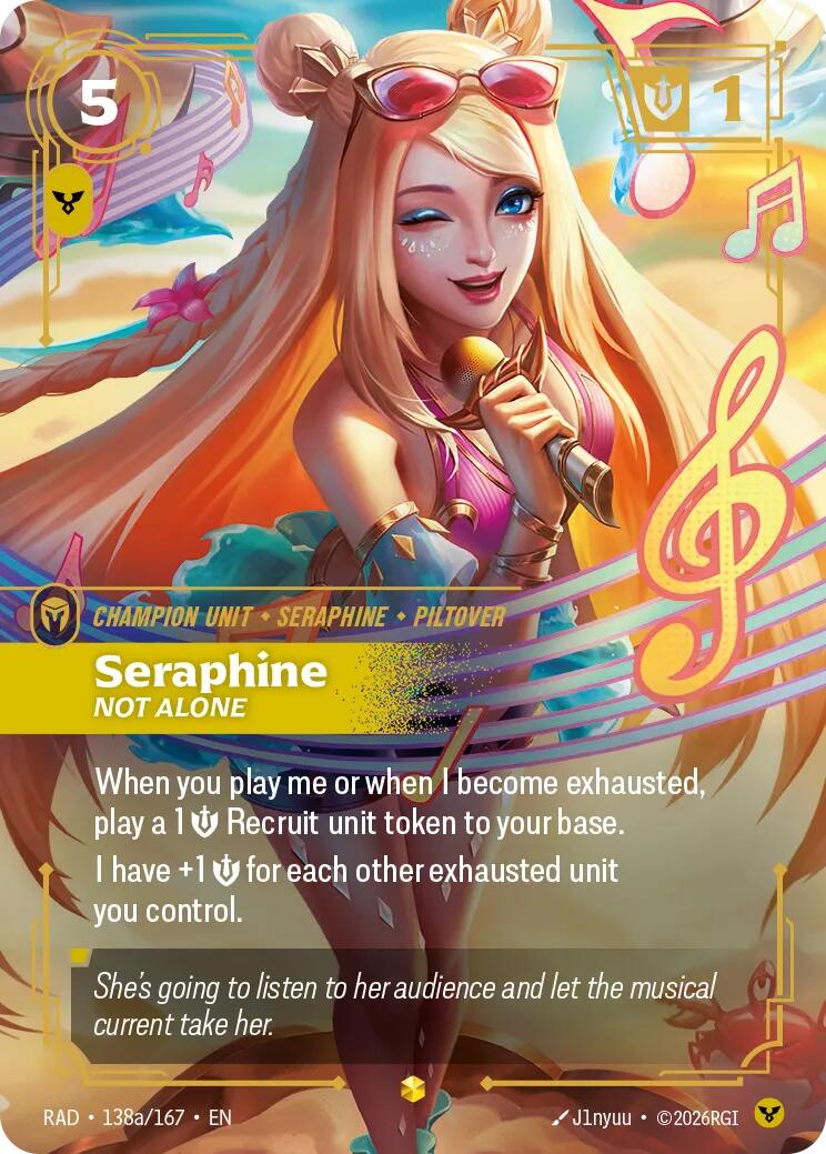 Seraphine, Not Alone (Alternate Art)