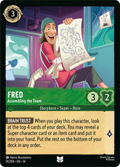 Fred - Assembling the Team