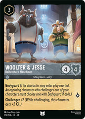 Woolter & Jesse - Bellwether's Henchmen