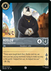 Koslov - Imposing Enforcer