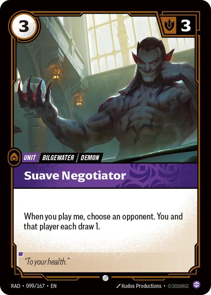 Suave Negotiator