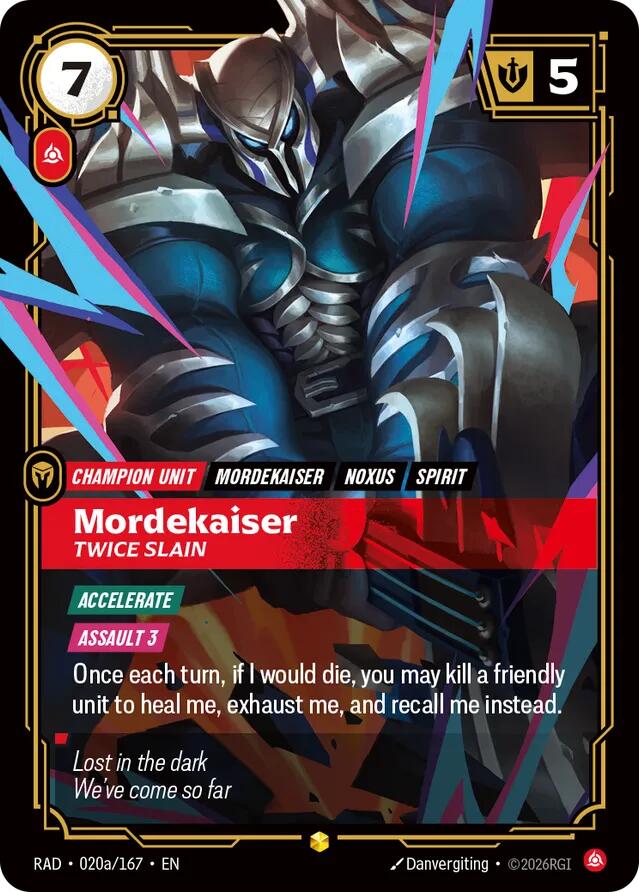 Mordekaiser, Twice Slain (Alternate Art)