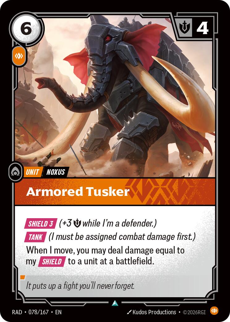 Armored Tusker