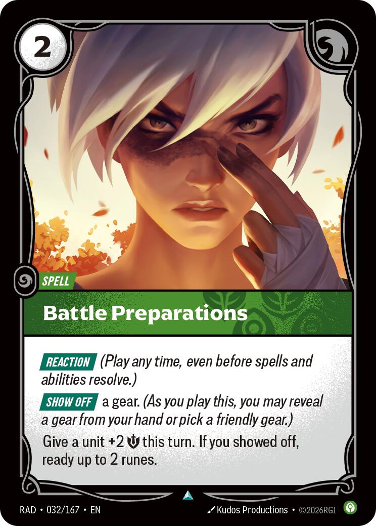 Battle Preparations