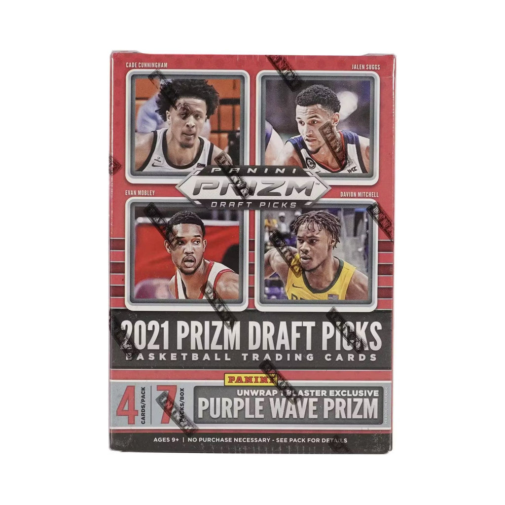 2021/22 Panini Prizm Draft Picks Basketball 7-Pack Blaster Box - Purple Wave Prizm