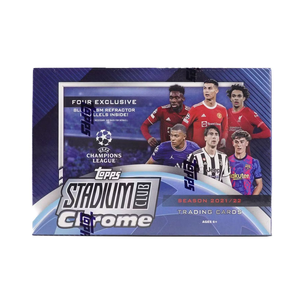 Topps - 2021-22 Stadium Club Chrome UEFA Champions League Soccer - Mega Box