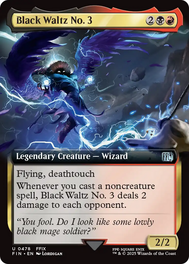 Black Waltz No. 3 (Extended Art) (FIN-478) - FINAL FANTASY: (Extended Art)