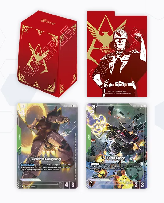 Gundam CG Official Deck Case 02