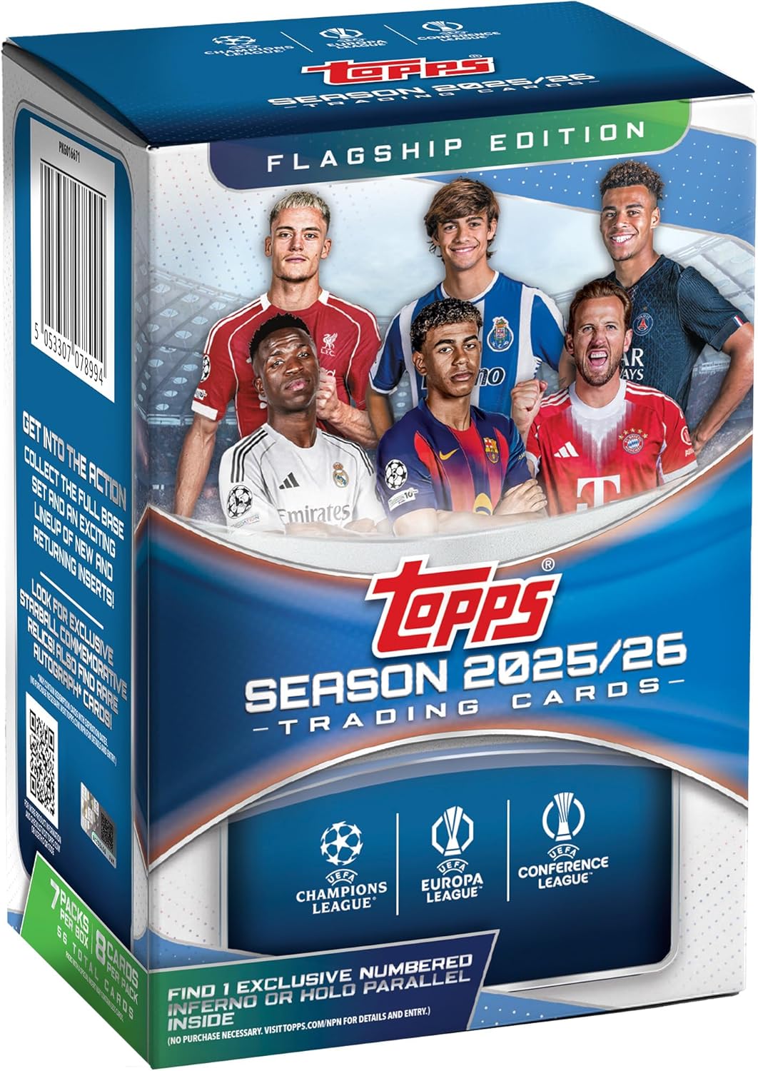 Topps - 2025-26 UEFA Club Competitions Soccer - Pack (From Blaster Box)