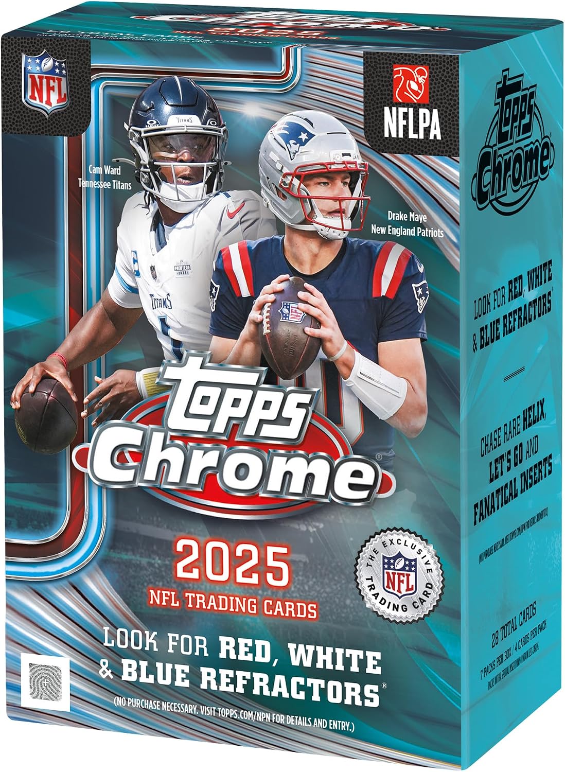 2025 Topps Chrome Football - Value Box