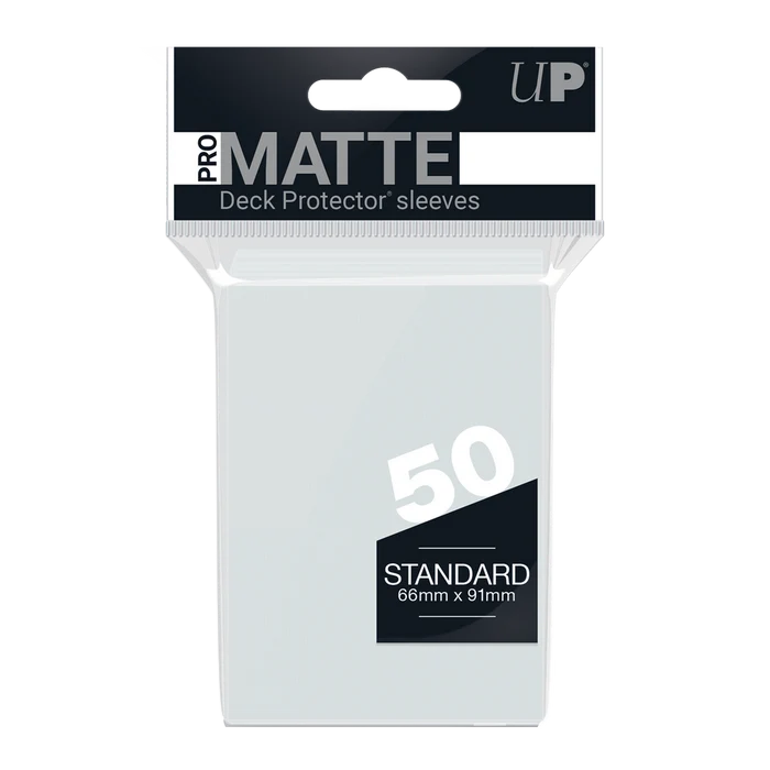 Ultra Pro - Matte Deck Protector Sleeves (50-Count) Clear