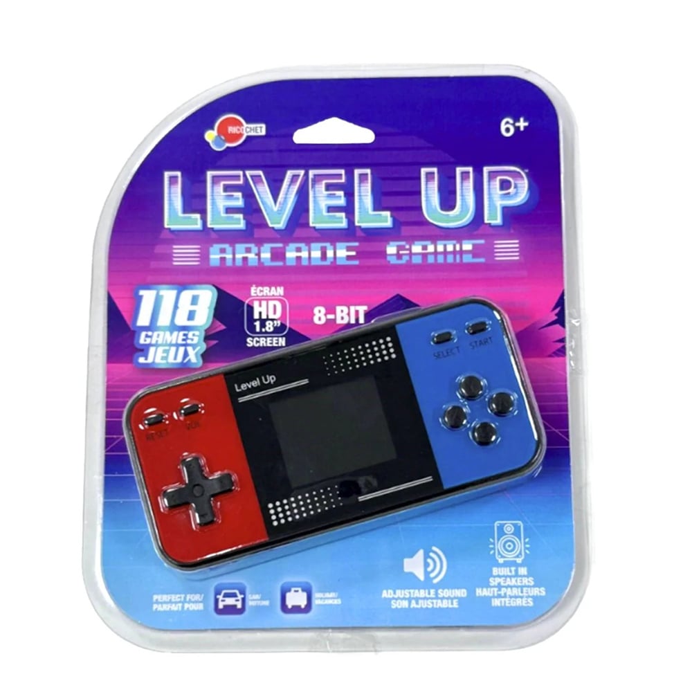 Level Up - Portable Arcade Game - 118 Games w HD 1.8 " Screen