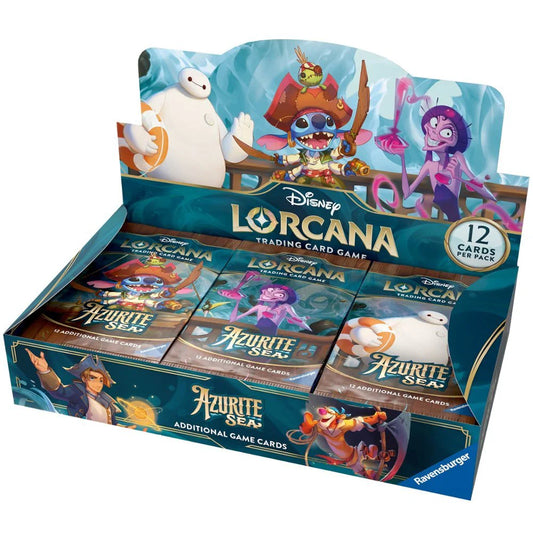 Lorcana: Azurite Sea - Booster Box (Pre-Order)