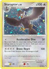 Staraptor 016  - Holofoil Diamond and Pearl - Holo Rare
