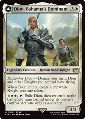Dion, Bahamut's Dominant (FIN-016) - FINAL FANTASY: (enchantment) Foil