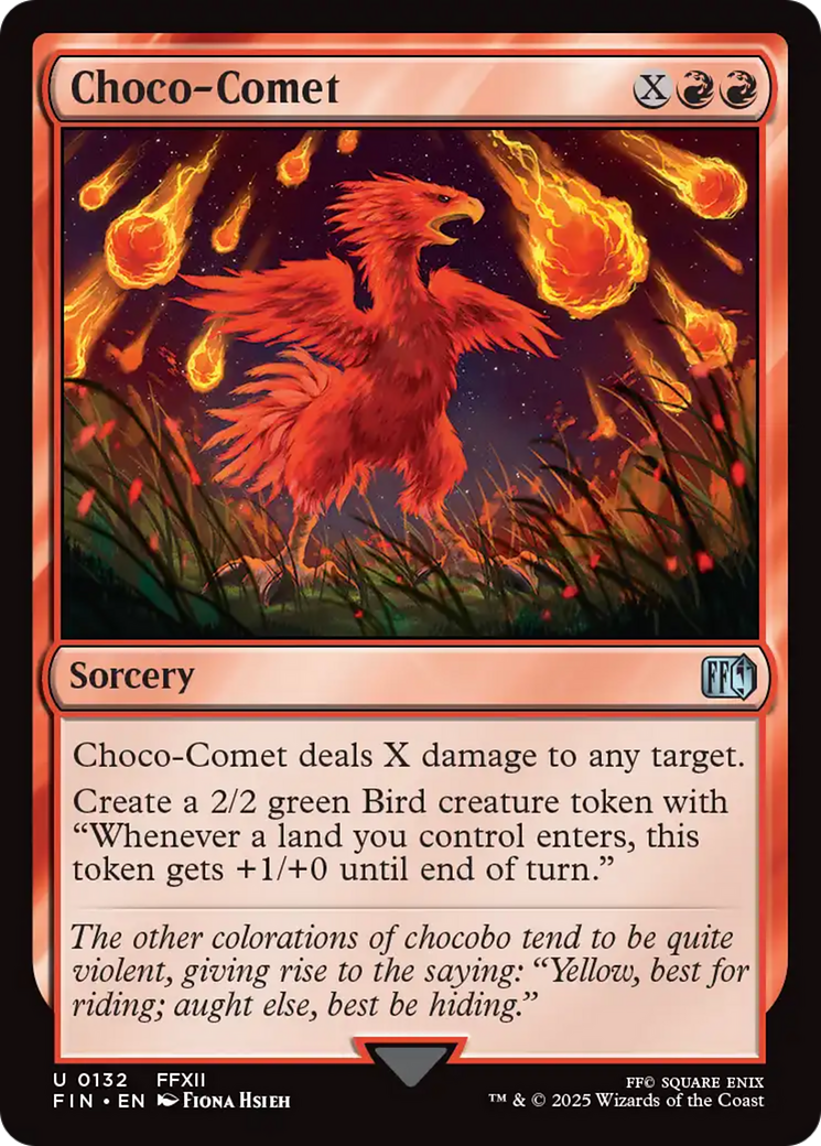 Choco-Comet (FIN-132) - FINAL FANTASY Foil
