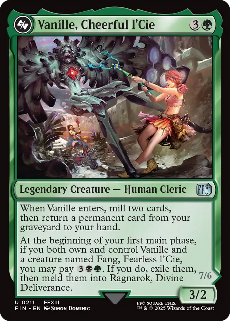 Vanille, Cheerful l'Cie (FIN-211) - FINAL FANTASY Foil