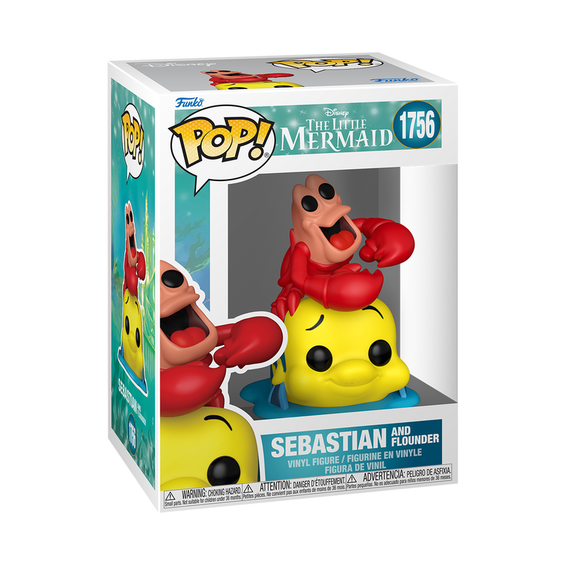 Funko Pop! Disney - Little Mermaid - Sebastian and Flounder
