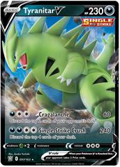 Tyranitar V (097/163) [Sword & Shield: Battle Styles]