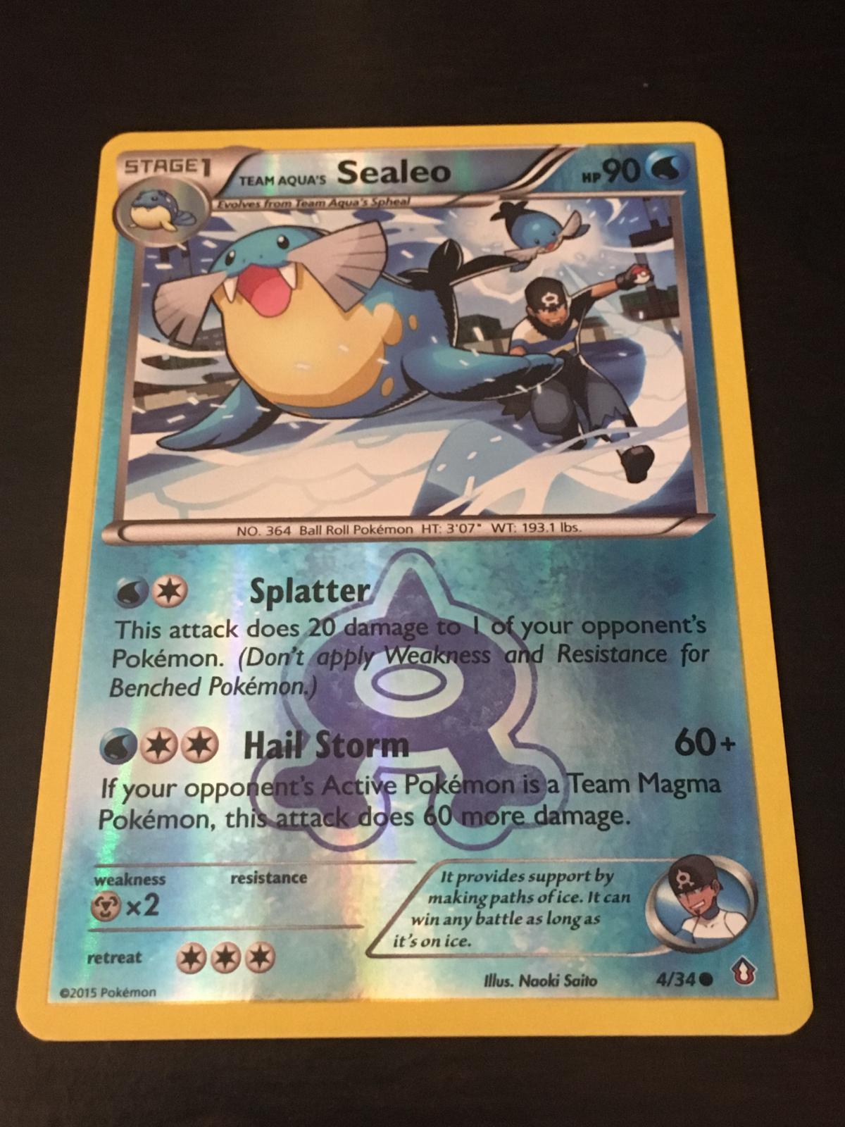 Team Aqua's Sealeo