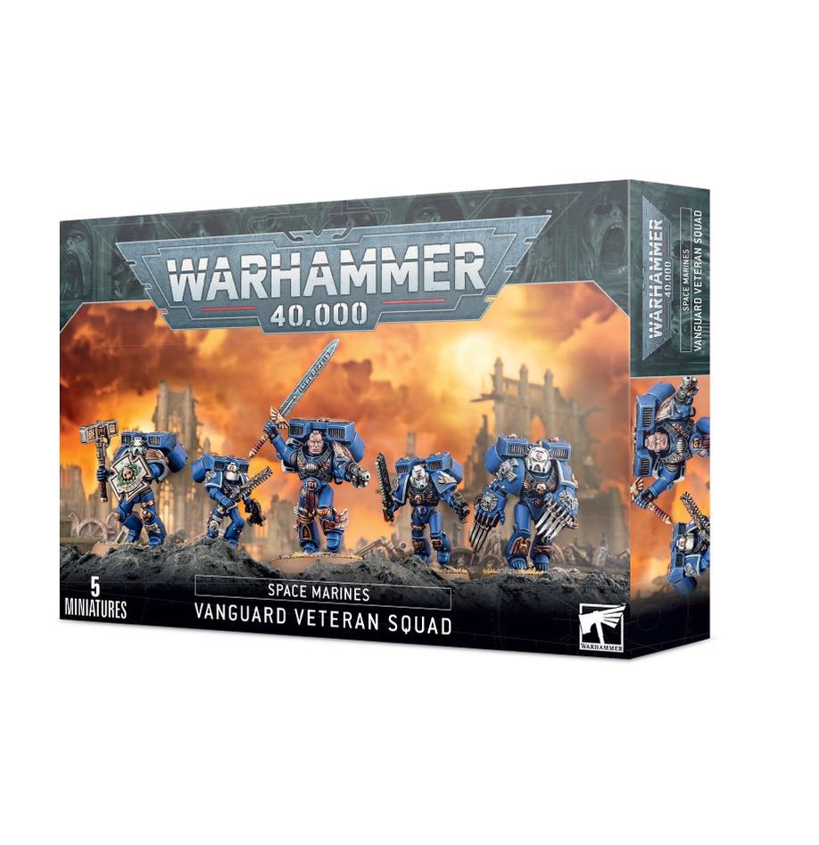 Warhammer 40K: Space Marines Vanguard Veteran Squad