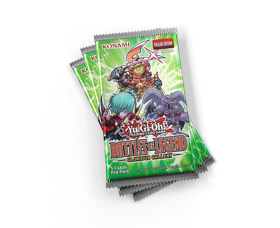 Yu-Gi-Oh! Battles of Legend: Glorious Gallery - Booster Pack