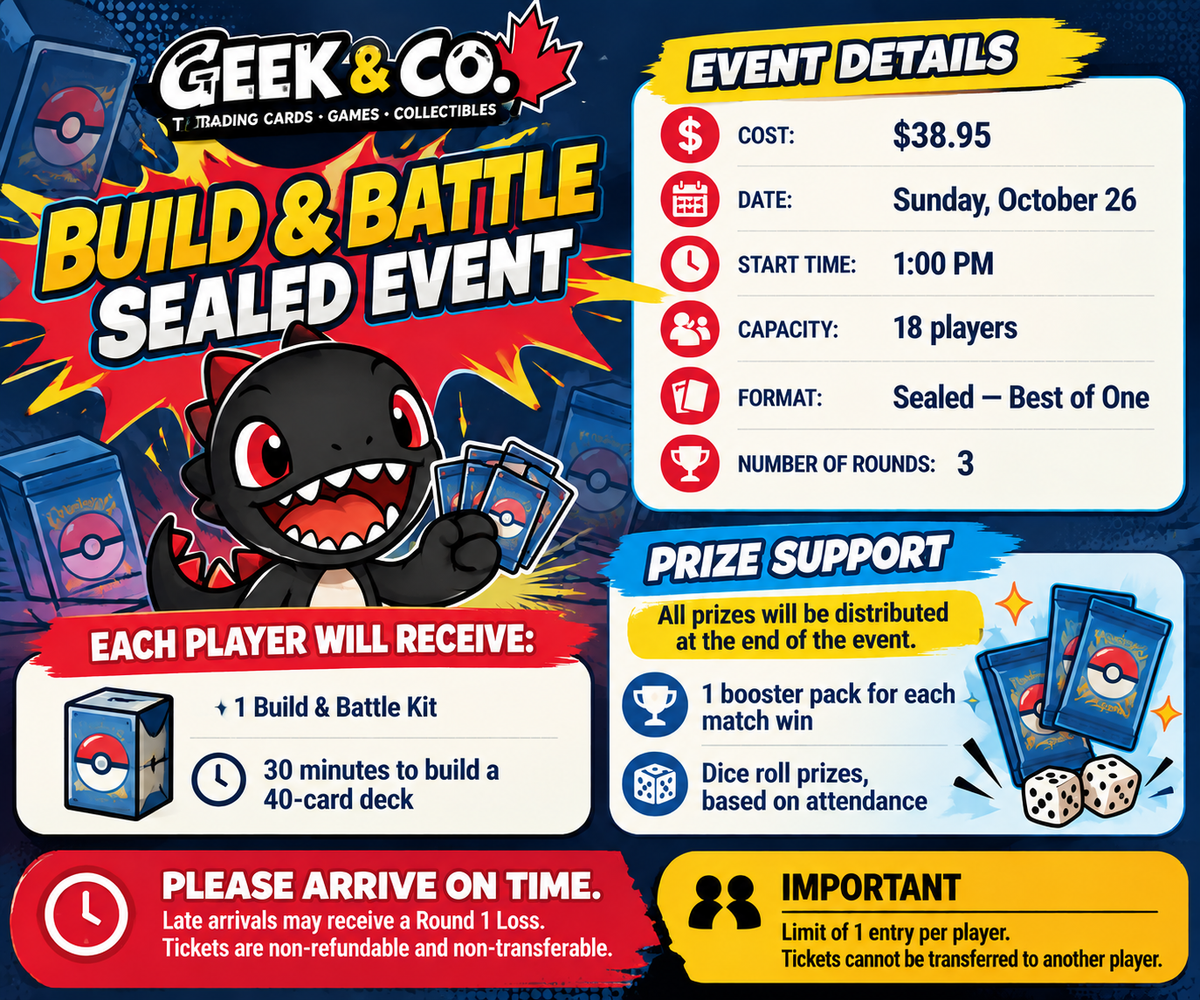 Pokemon Delta Reign Prerelease Event October 25 - 1PM