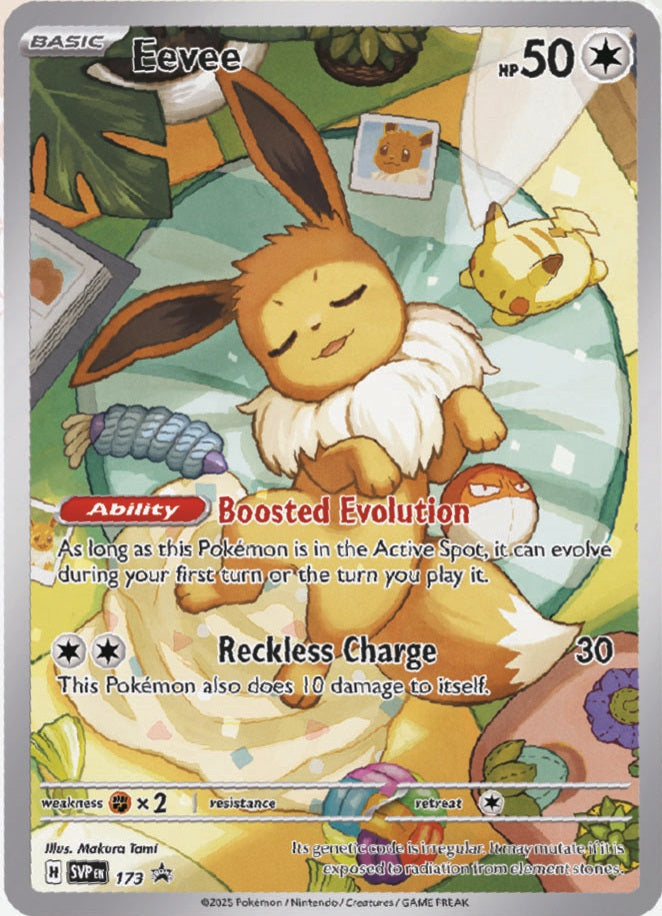 Pokemon - Eevee - Prismatic Evolutions - Promo with Dividers