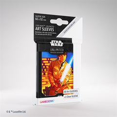 Star Wars: Unlimited Art Sleeves: Luke Skywalker (60-Count)