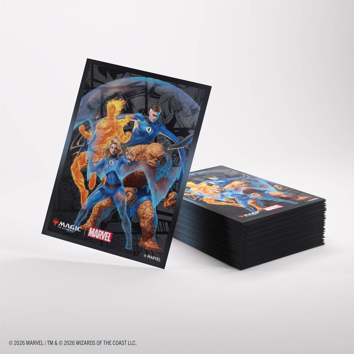 Sleeves: Magic: The Gathering-Marvel Super Heroes: Premium Art Sleeves: Fantastic Four