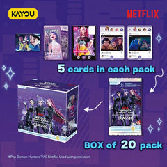 KPop Demon Hunters: World Tour - Classic Edition Trading Cards - Booster Pack