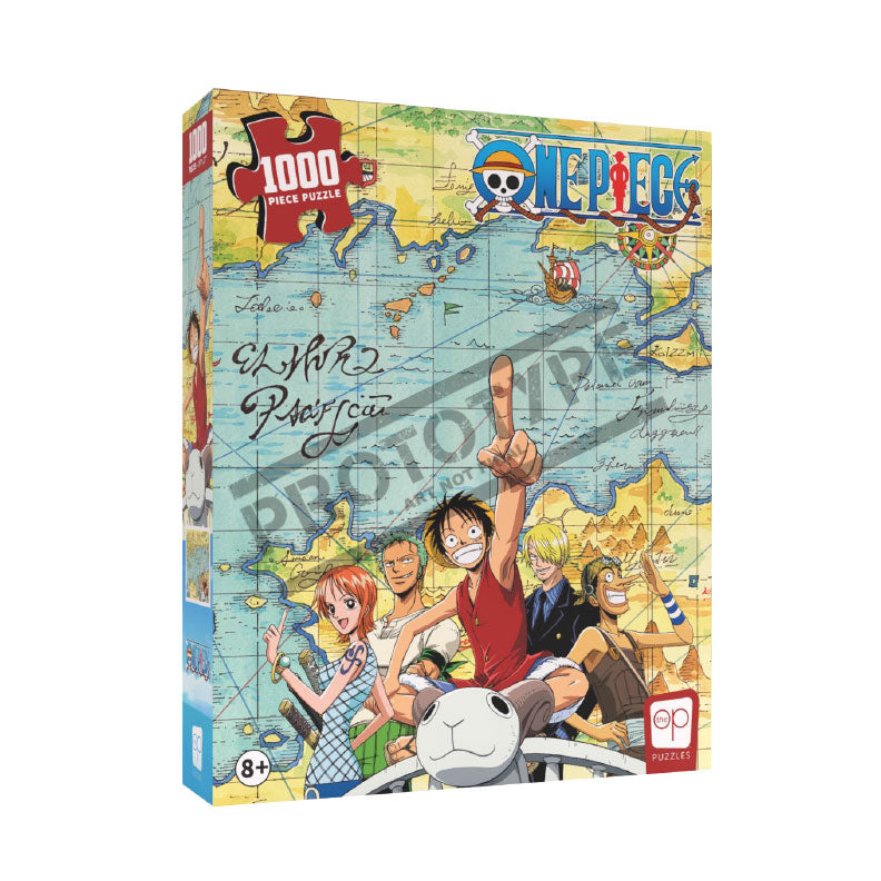 One Piece - 1000-pcs Puzzle - Sailing the Going Merry