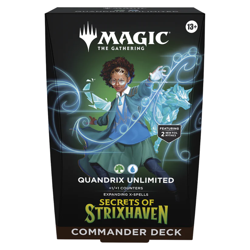 Magic the Gathering - Secrets of Strixhaven - Commander (Quandrix Unlimited)