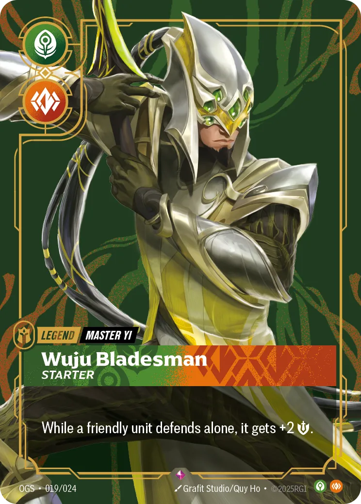 Riftbound: League Of Legends TCG - Unleashed - Mini Precon - Master Yi Wuju Master
